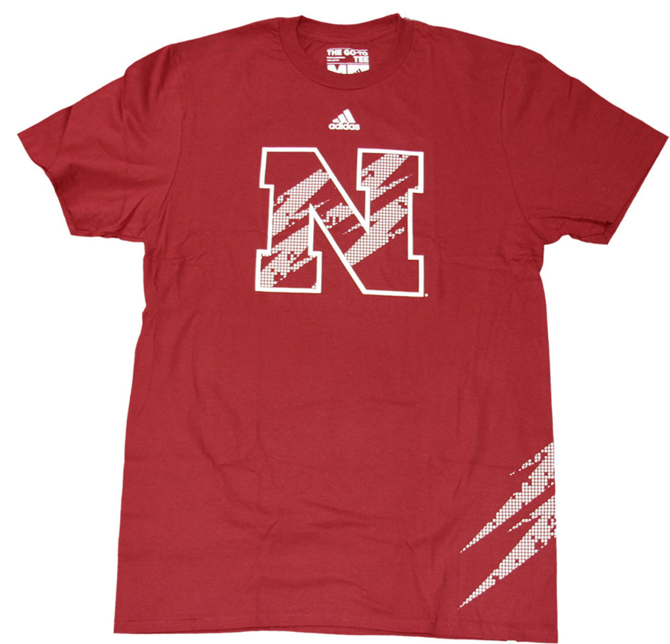 Adidas Red Aftershock Logo Tee