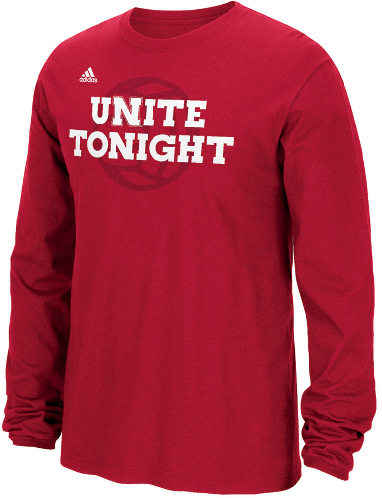 Red L/S Unite Tonight Volleyball Tee