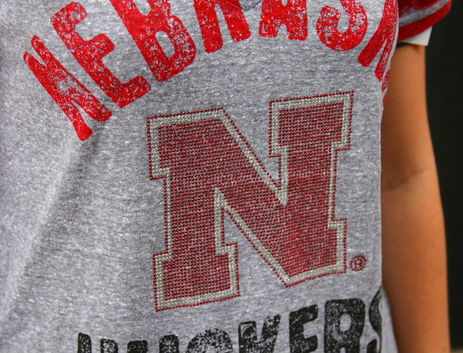 G3 vneck w bling