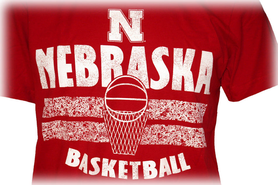 Huskers Retro Sport Basketball Tee