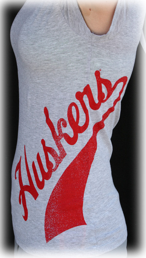 Women's Huskers Cap-Sleeve T-Shirt