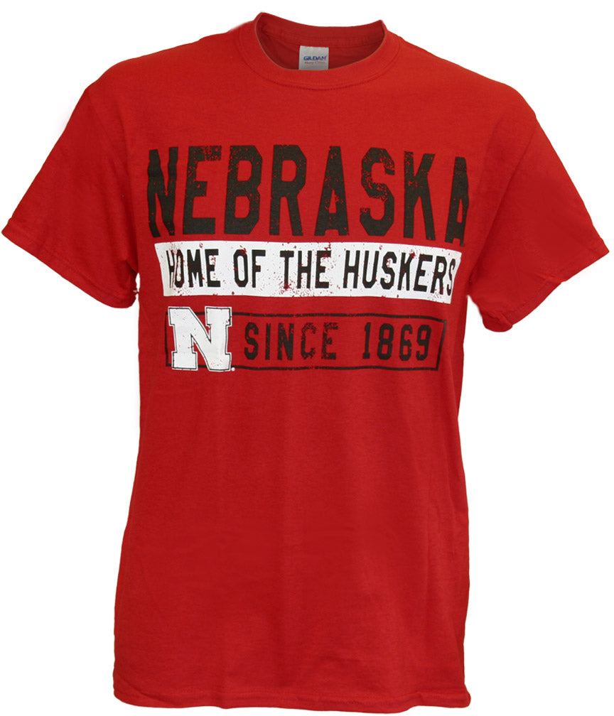 Home of the Huskers Red Tee
