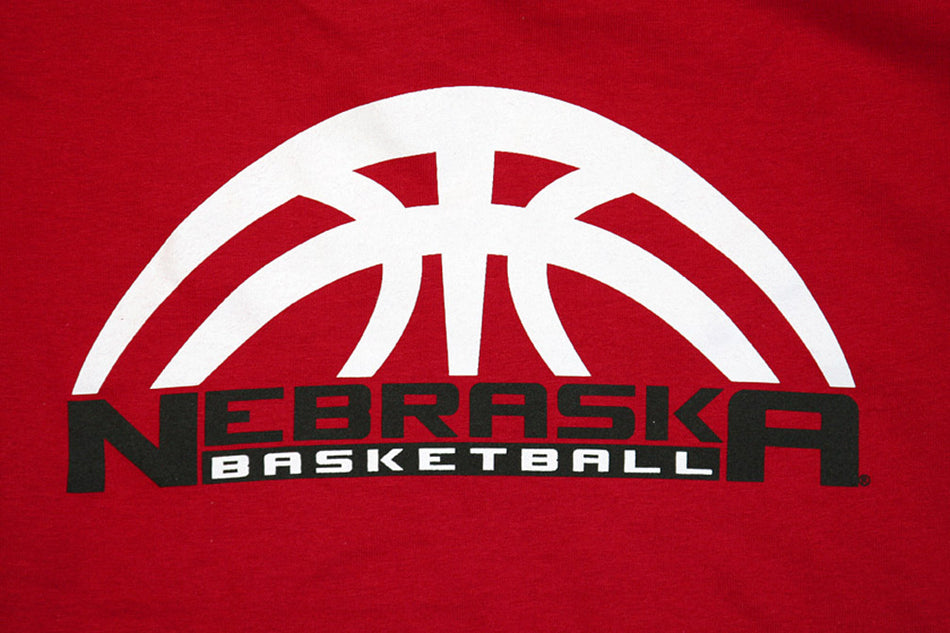 Husker Hoops To The Rack Tee