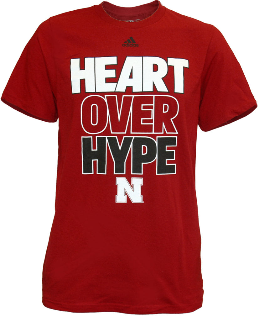 Adidas Red Heart Over Hype Tee
