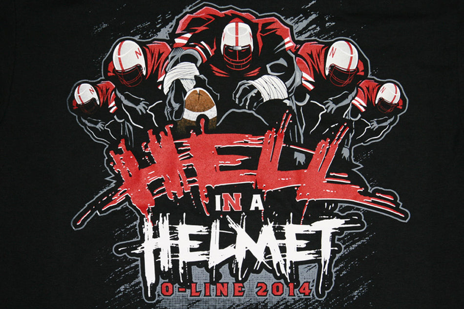 Hell In A Helmet O-Line Tee