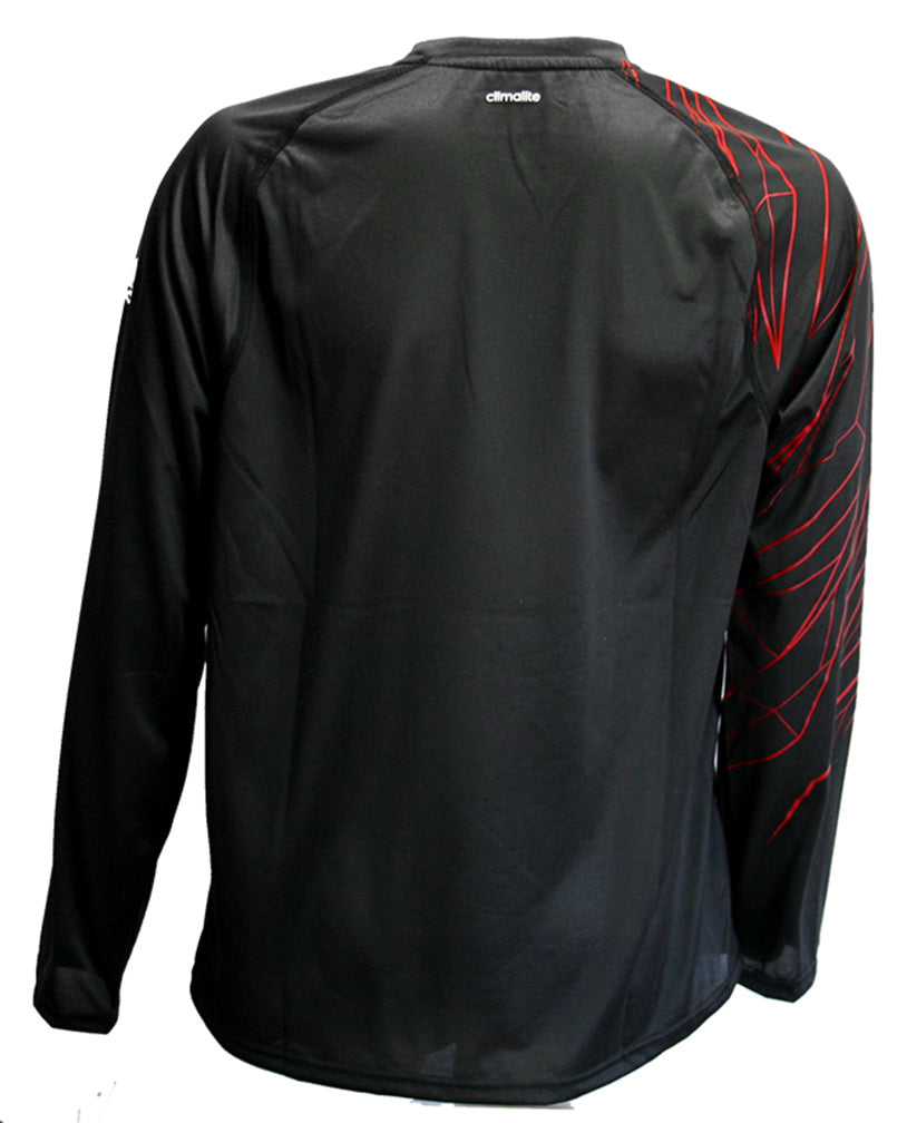 Adidas L/S Blackshirts Volume Climalite Jersey Tee