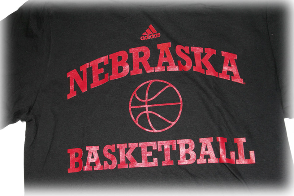 Adidas Arch Nebraska Basketball Tee