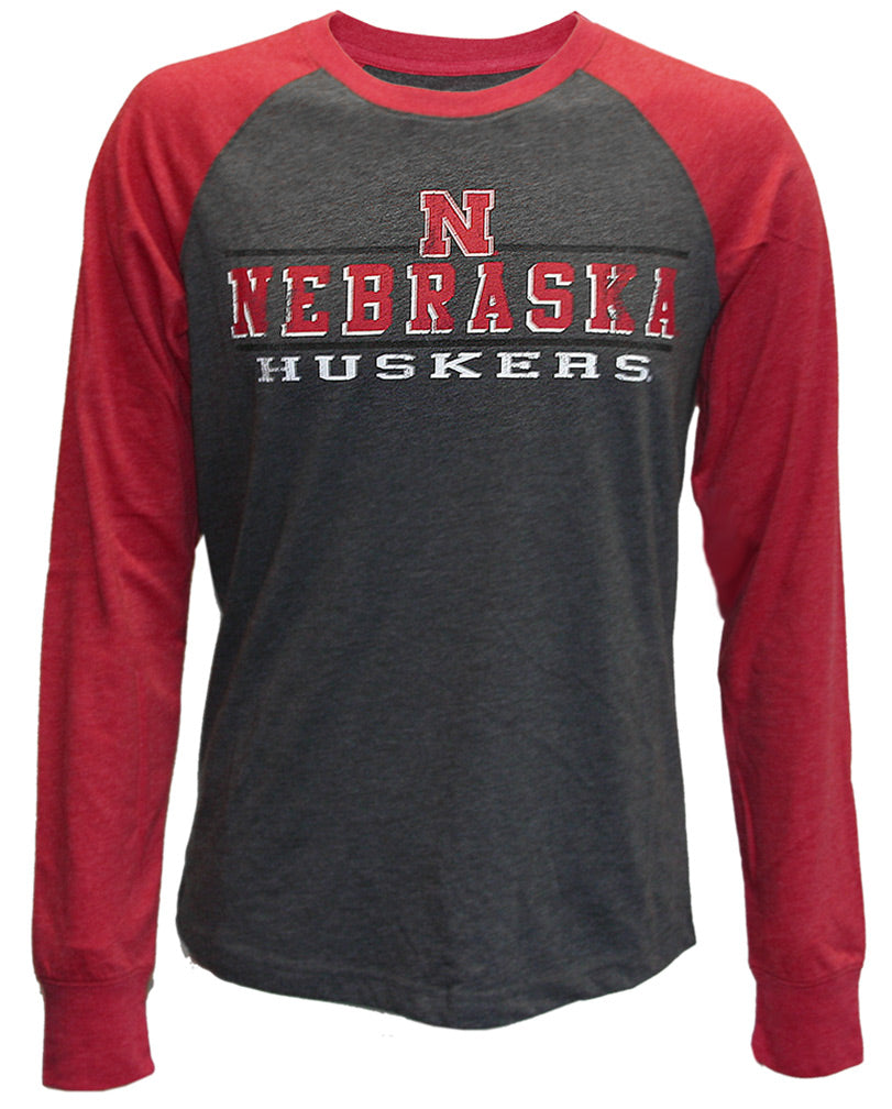 Nebraska Huskers Tailback Longsleeve Raglan