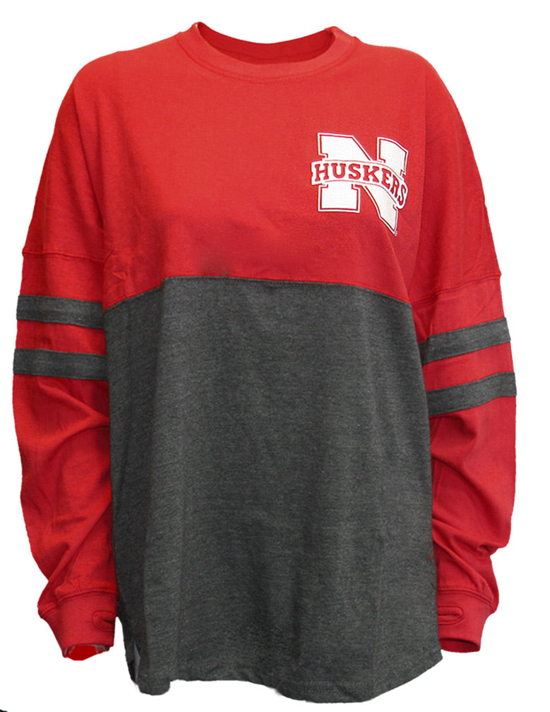 Go Big Red Varsity Sweeper Tee