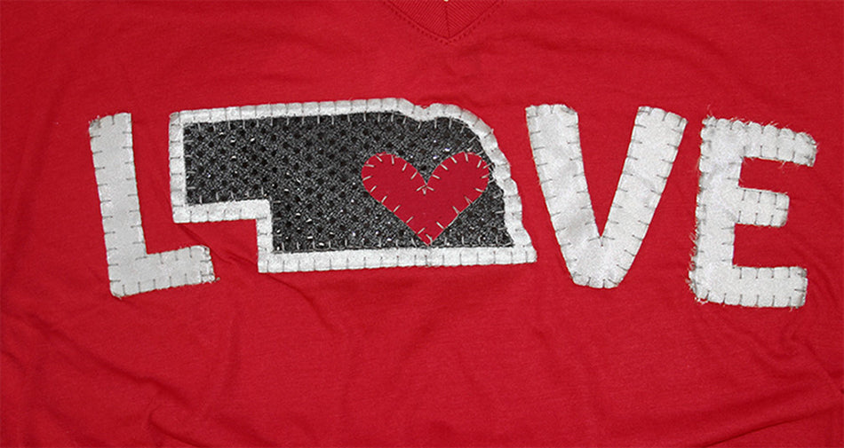 LOVE Nebraska Pixi Dolman