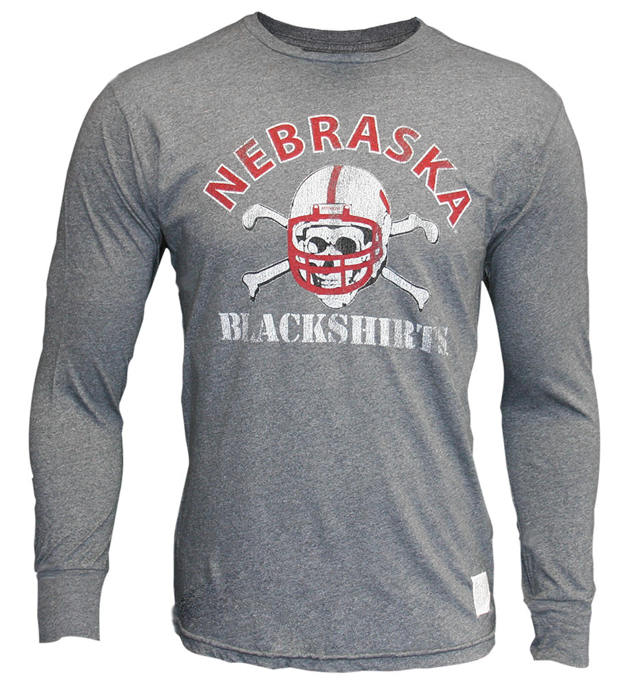 Retro Longsleeve Blackshirt Tee