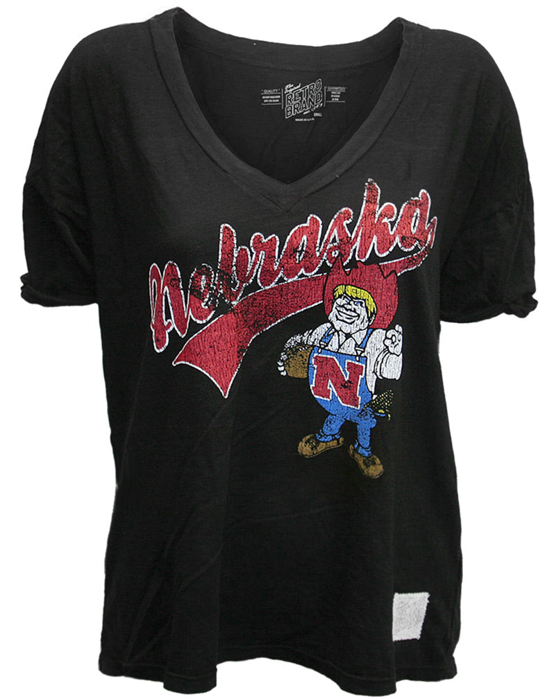 Nebraska Herbie Vneck Dolman Slub