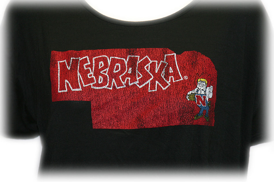 Nebrska State N Herbie Scoop Dolman