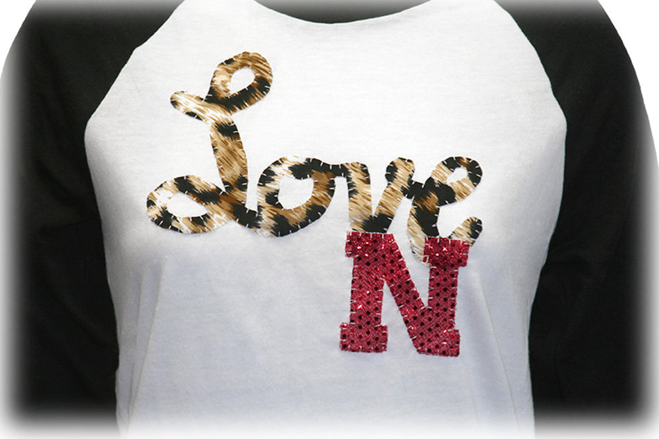 Love Nebraska Pixi Raglan