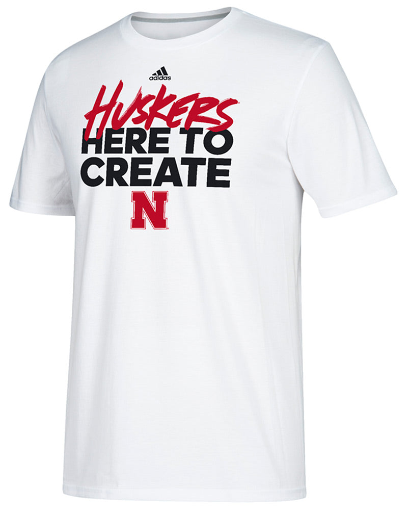 Adidas Huskers Official Selection Sunday Tourney Tee