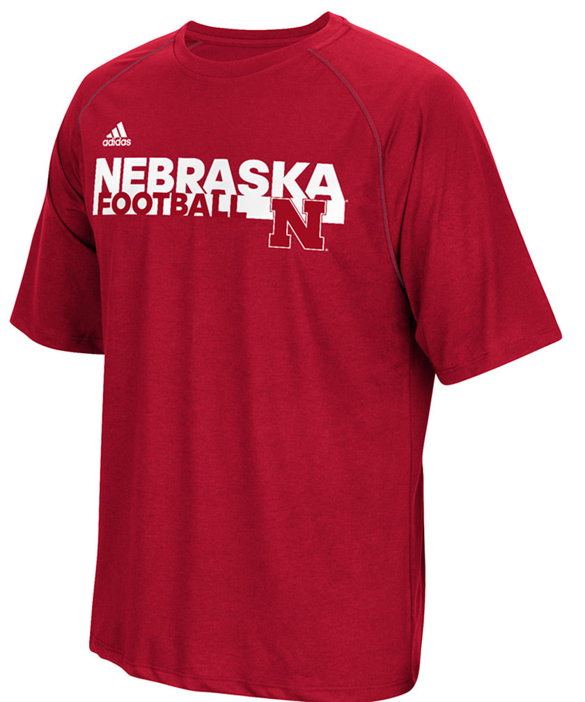 Adidas Nebraska Football Embrace The Grind Tee
