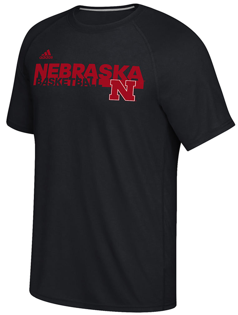 Adidas Nebraska Basketball Utlimate Grind Tee