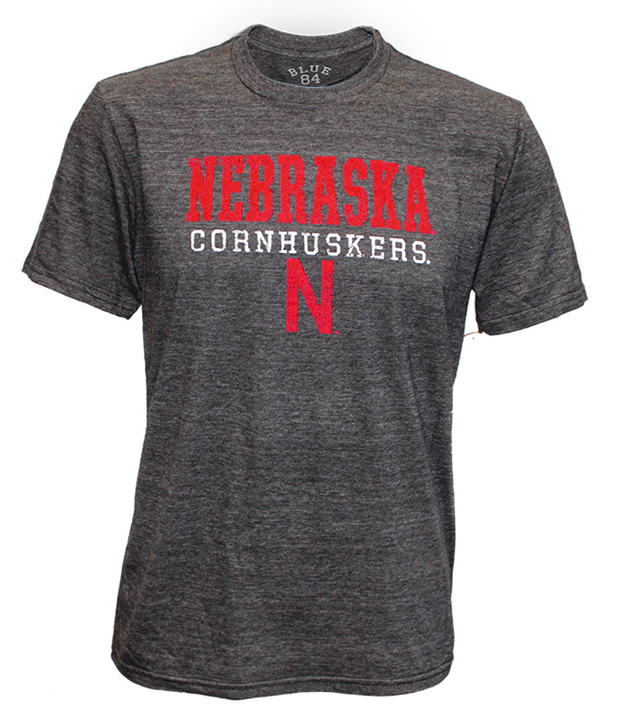 Nebraska Cornhuskers Skinny N Tri Blend Tee