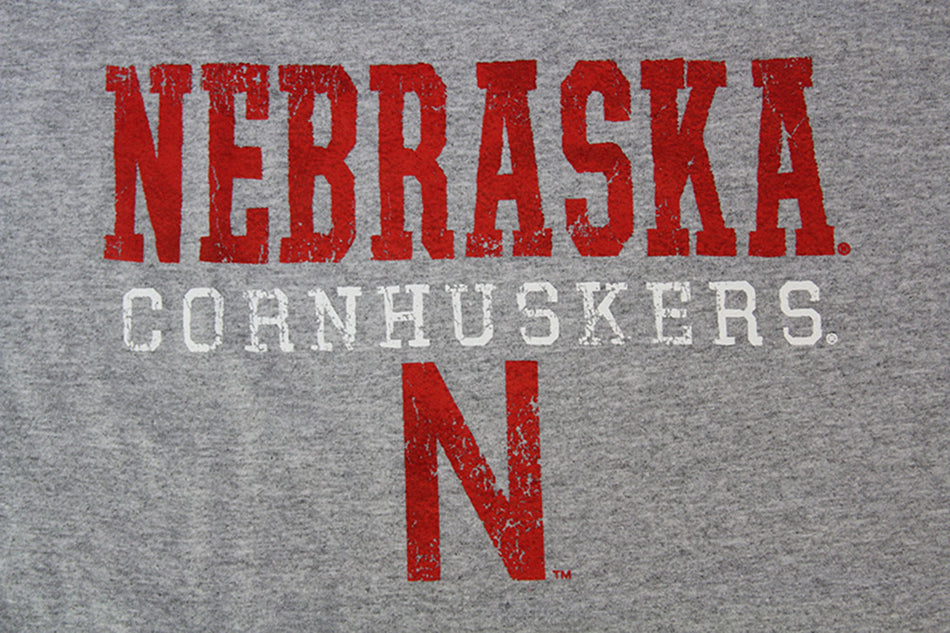 Nebraska Cornhuskers Skinny N Heather Tee