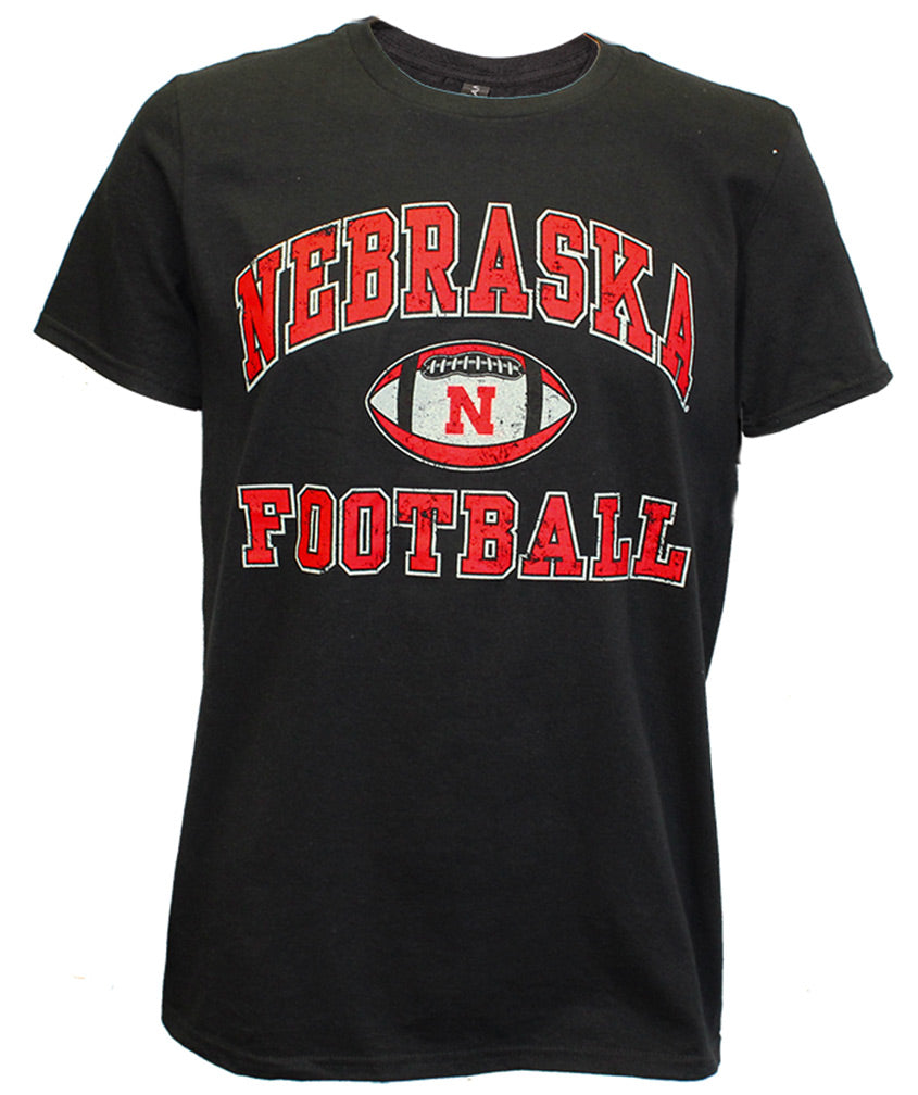 Nebraska Football Heathered Tee
