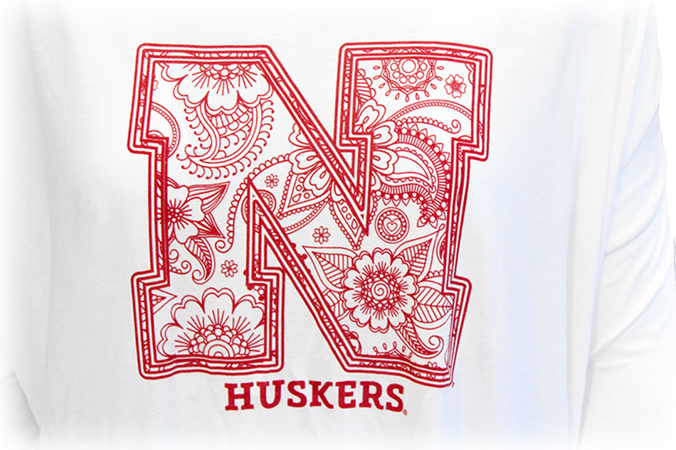 Nebraska Lace Henna Tee