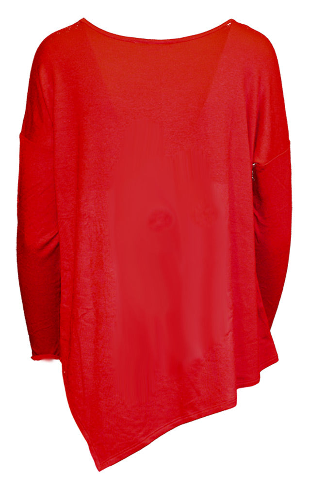 Nebraska N Asymmetric Tunic