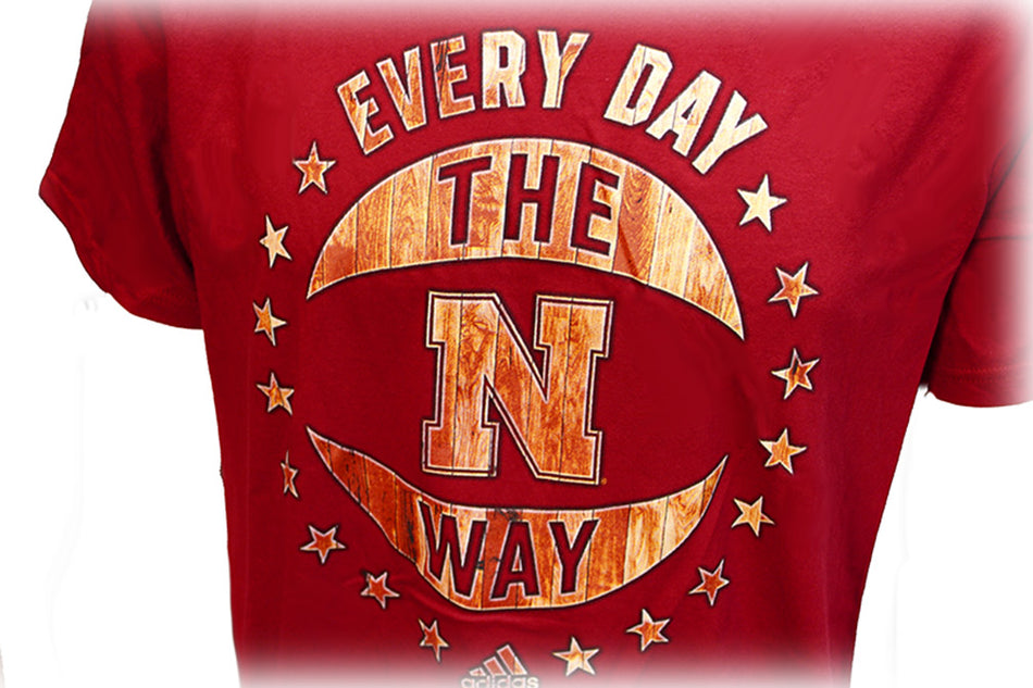 Adidas Nebraska Basketball Everyday Tee