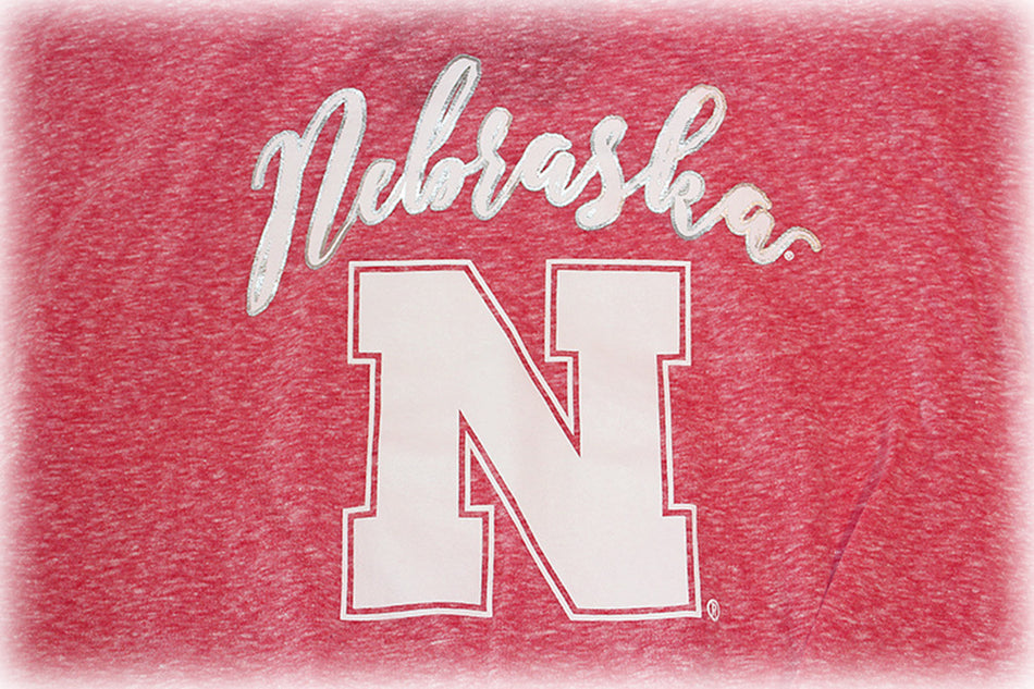 Husker Gals Side-Knot Swing Tee