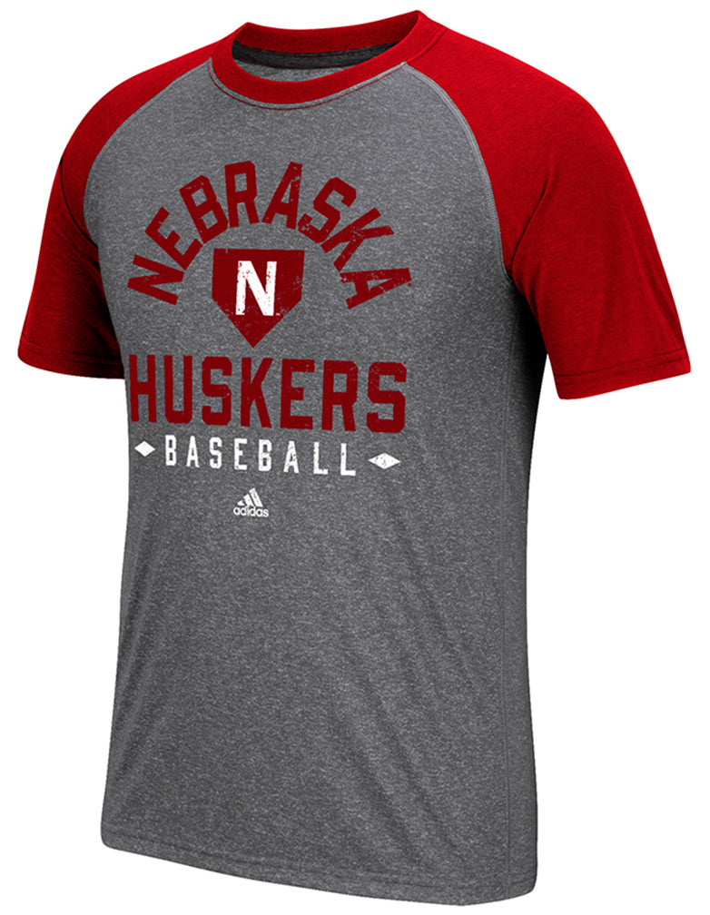 Adidas Husker Home Base Raglan Tee