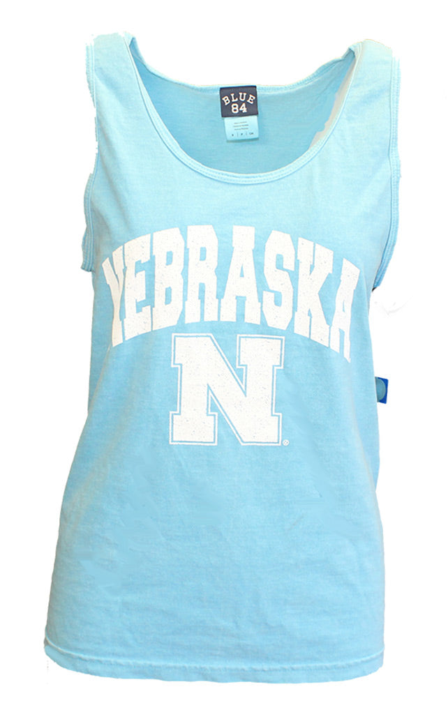Arch Nebraska Blue Bro Tank