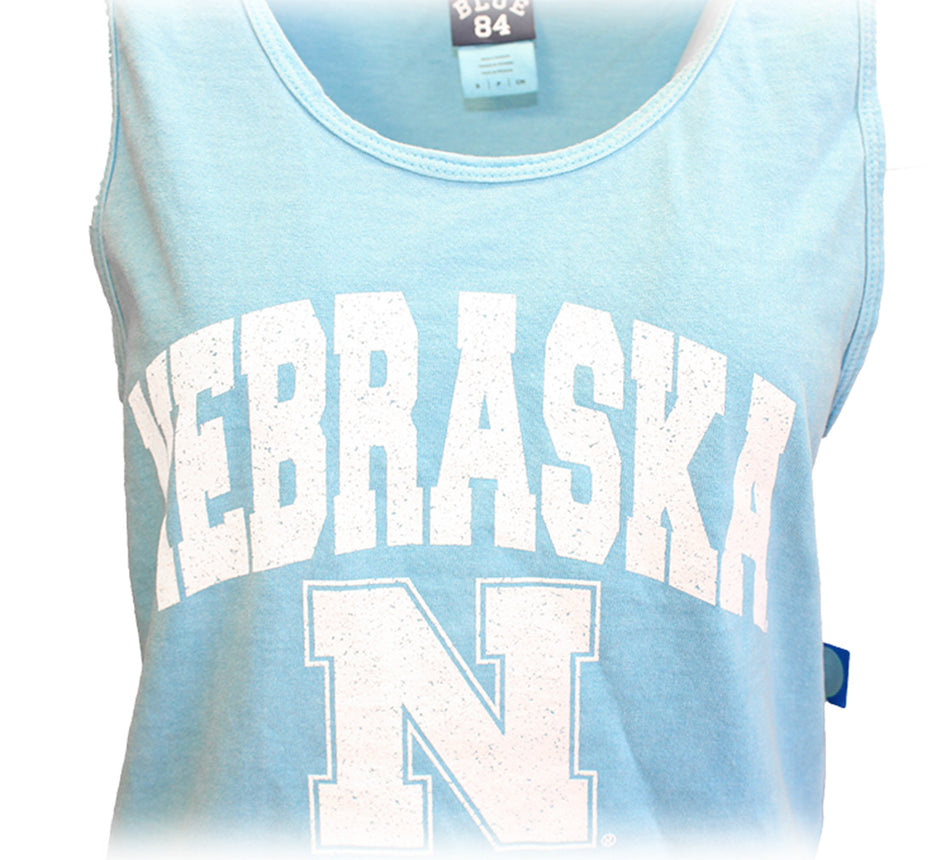Arch Nebraska Blue Bro Tank