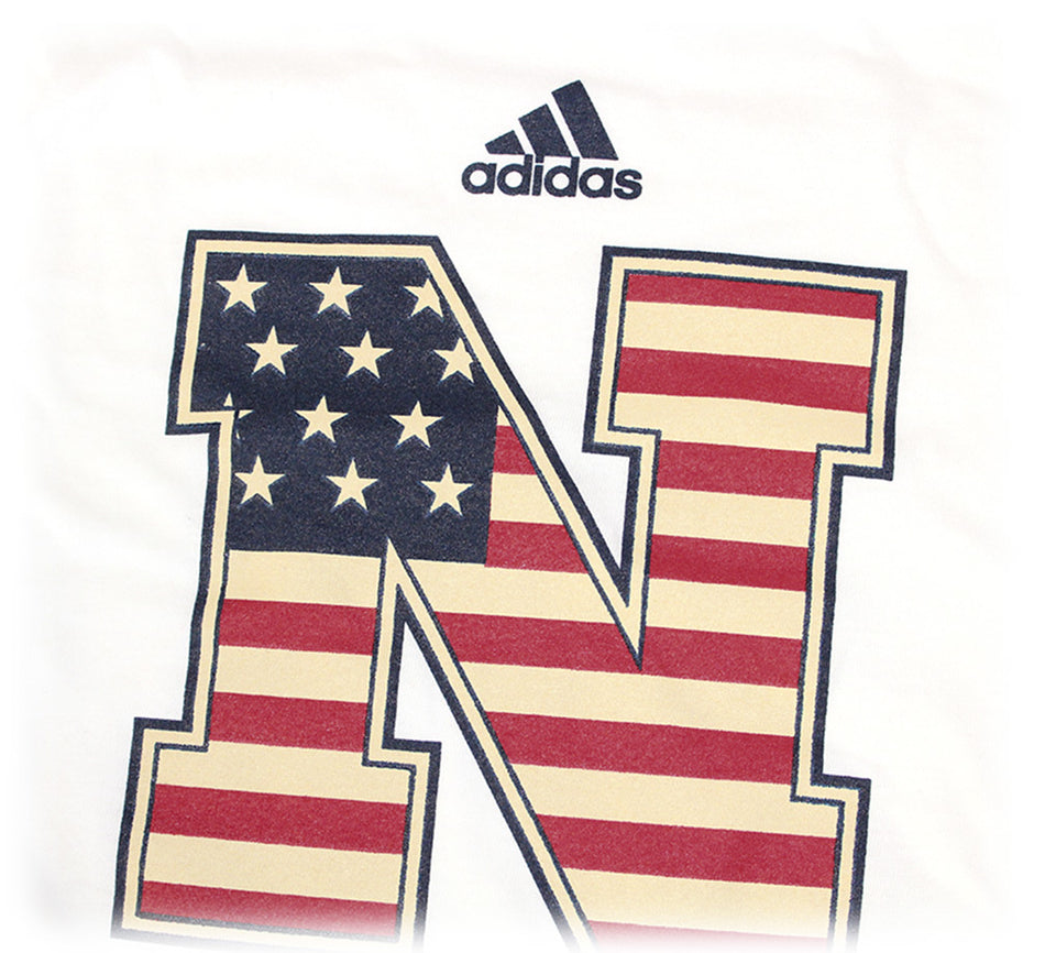 Adidas  Stars N Stripes Logo Tee - White