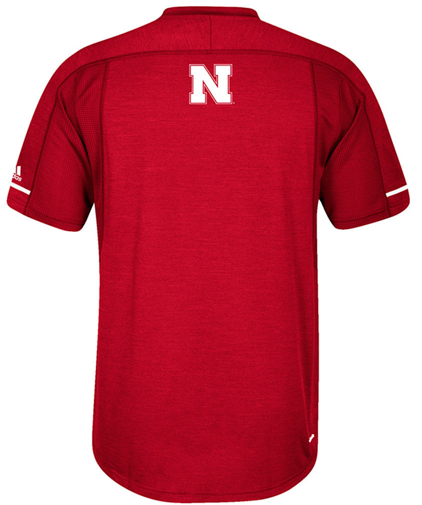 Adidas Nebraska Huskers Sideline Performance Tee