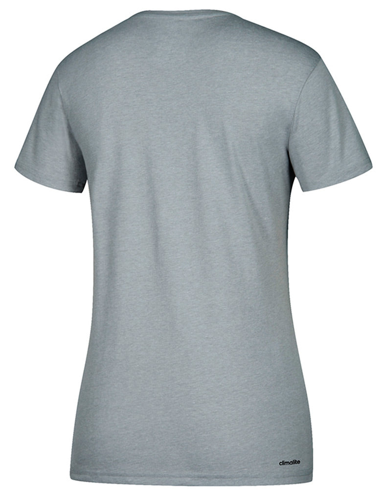 Adidas U of N Yard Line Ladies Tee