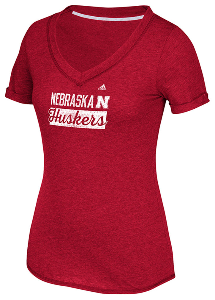 Adidas Nebraska N Huskers VNeck