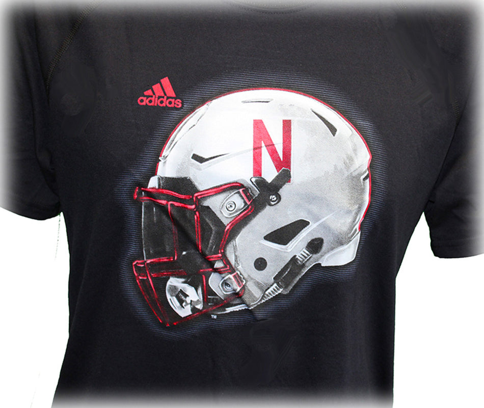 Adidas Husker Speed Helmet Black Tee