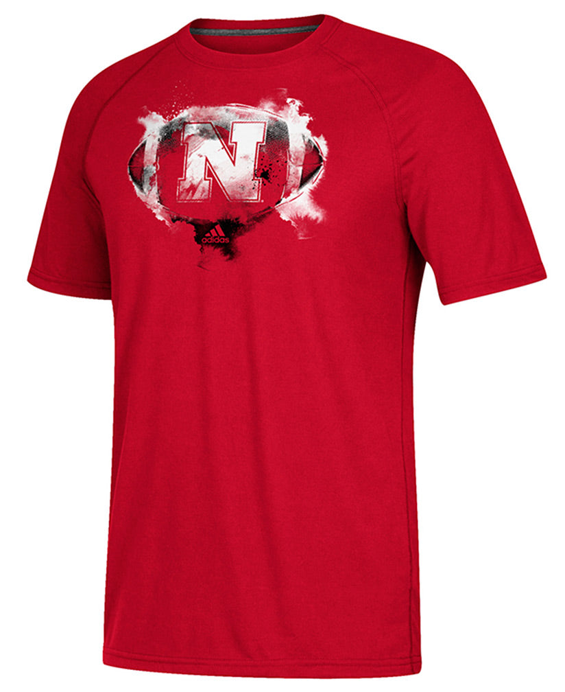 Adidas 2017 Husker Football Explosion Tee