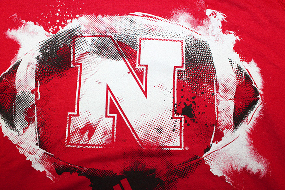 Adidas 2017 Husker Football Explosion Tee
