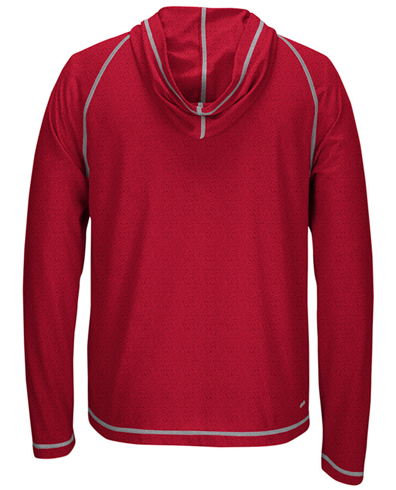 Adidas LS Red Ultimate Hood Schooled Tee