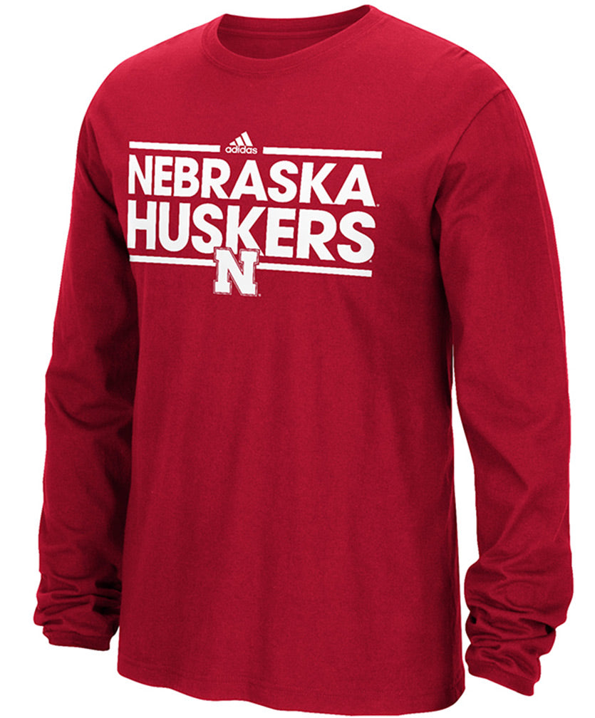 Adidas Nebraska Huskers Dassler LS Tee