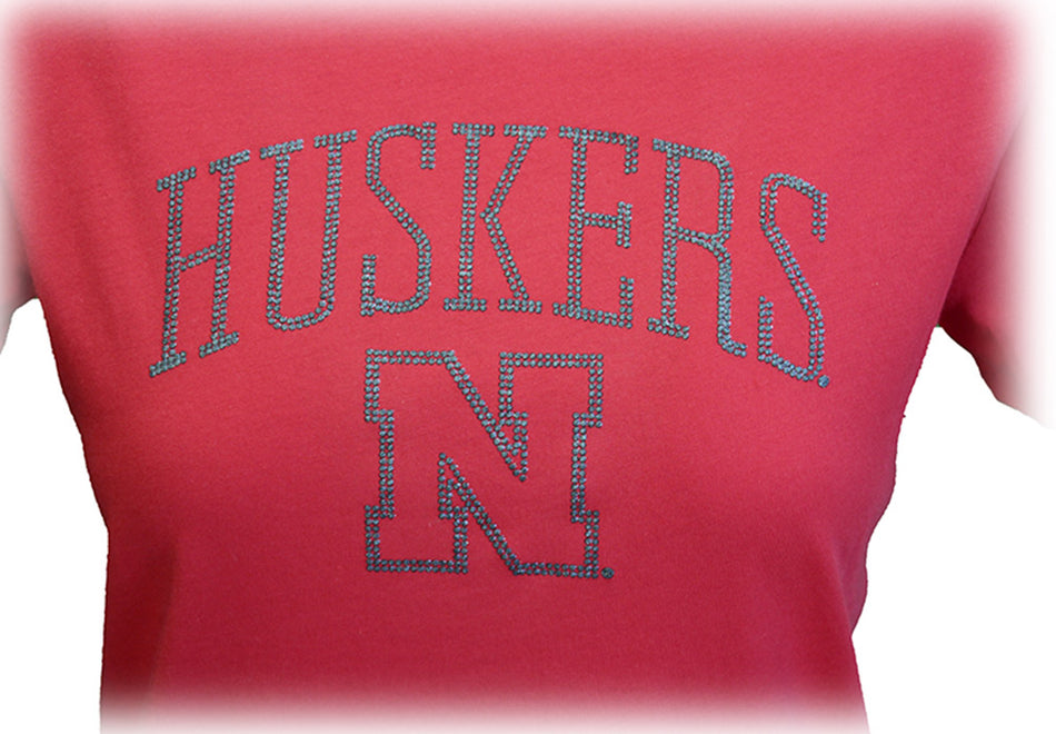 University Husker Dots Ladies Tee