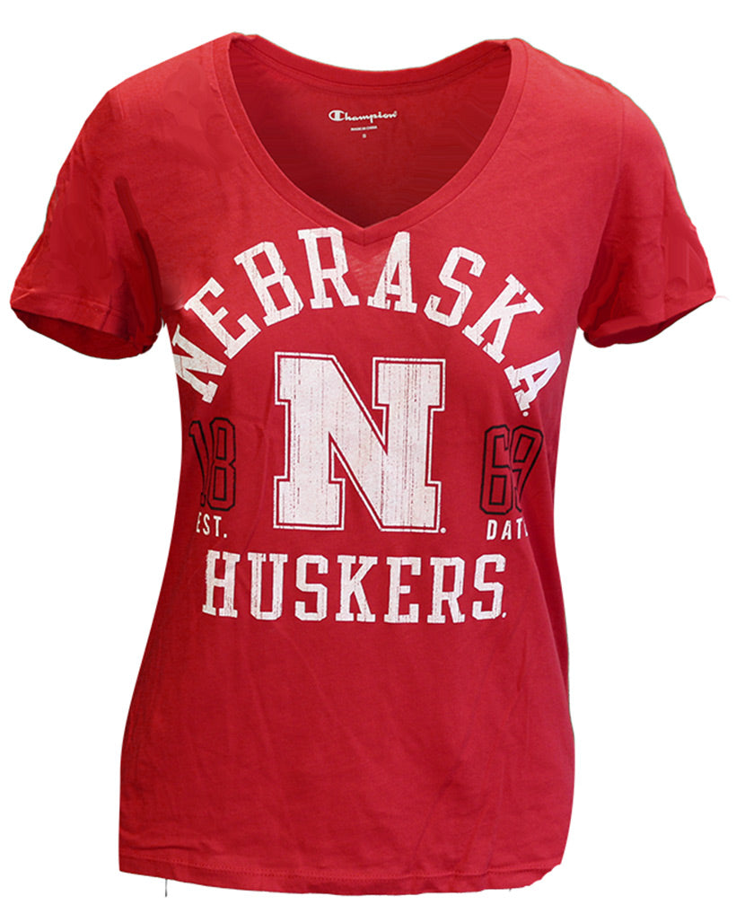 Showtime Husker V Neck