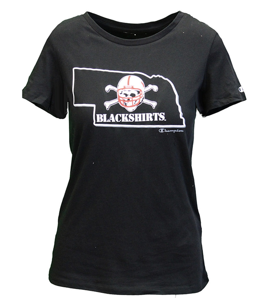 Nebraska State Blackshirts Ladies Tee