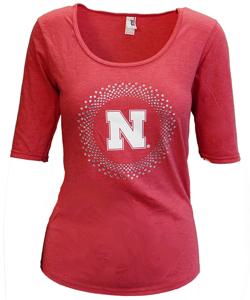 Husker N Galaxy Scoop Neck
