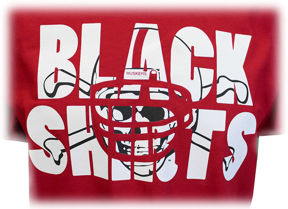 Blackshirts Spook Em' Red Tee