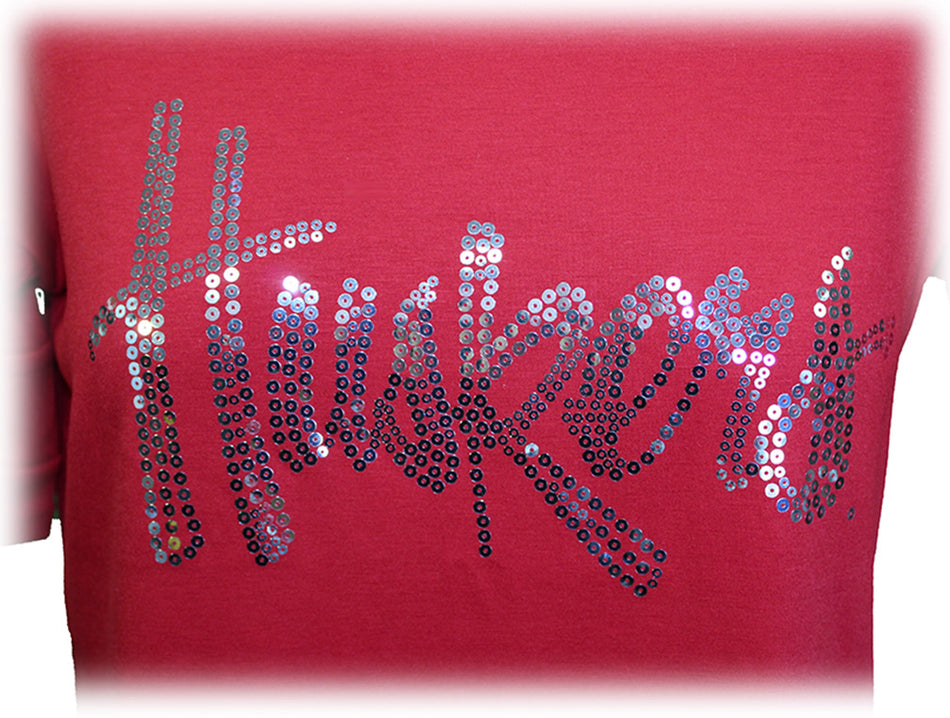 Piko Huskers Sequin Top