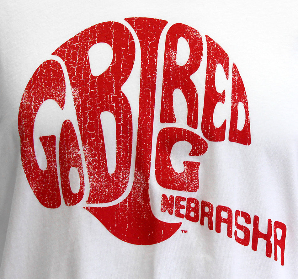 Go Big Red Husker Helmet Tee