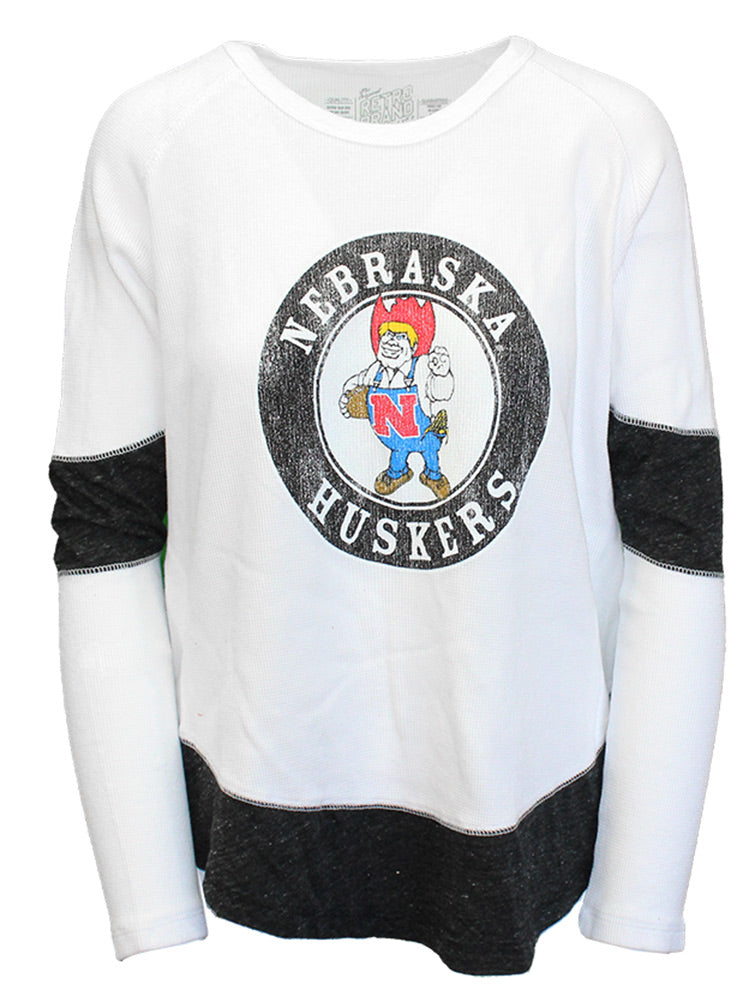 Herbie Husker Long Sleeve Boyfriend Thermal Shirt
