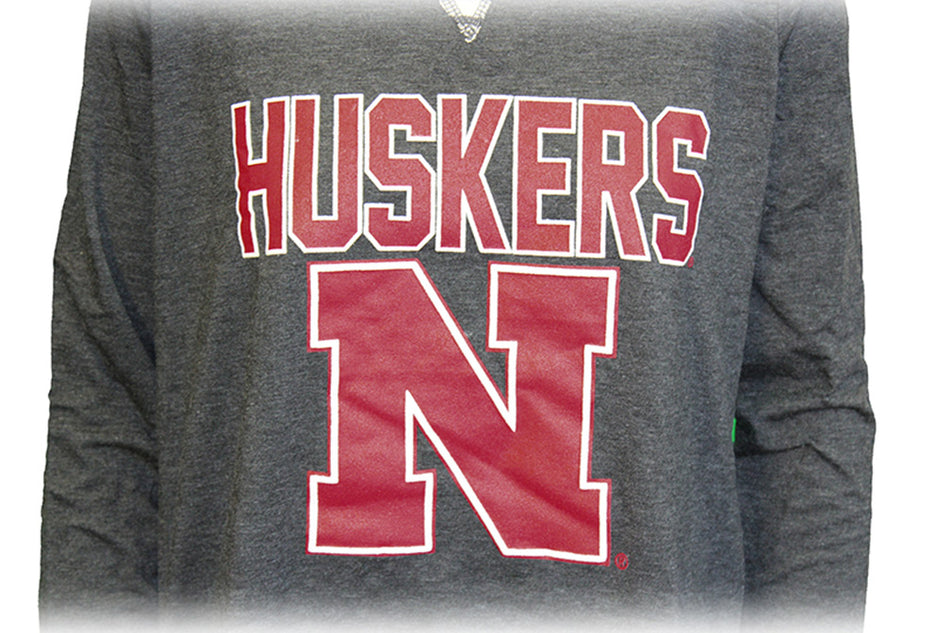 Stripe Back Panel Huskers N Tunic