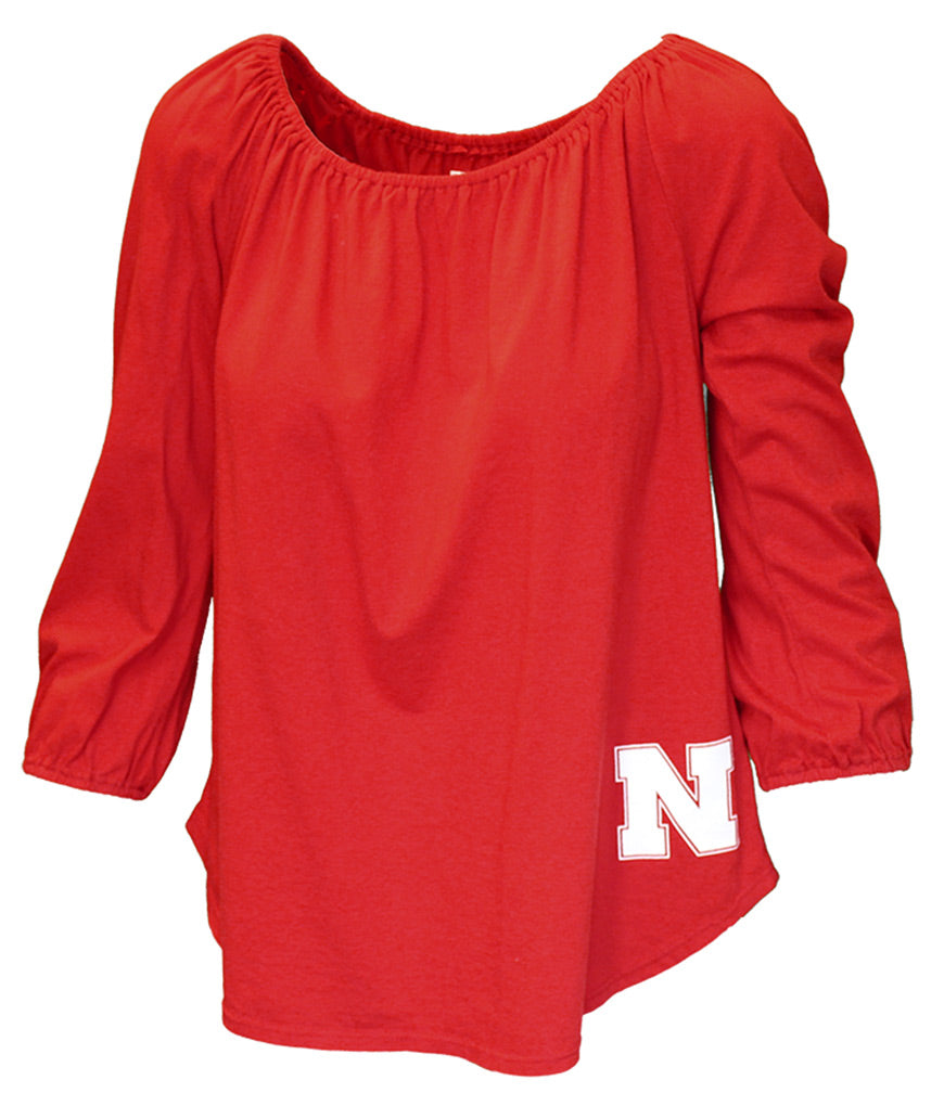 Husker N Off-Shoulder Blaire Top